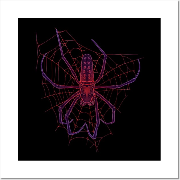 Spider-Web Wall Art by Crude Casey